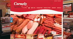 Desktop Screenshot of fleischerei-cornely.de